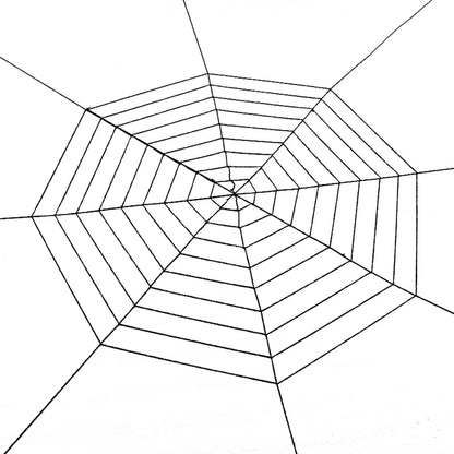 Giant Spider Web Halloween Decoration