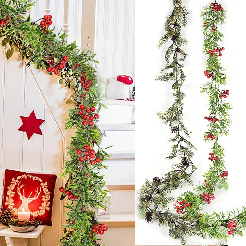 Christmas Wreath - Elegant Seasonal Decor - Decorative Wreath for Home & Holiday