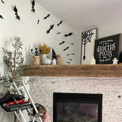 3D Pvc Bat on The Wall