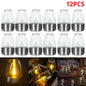 Solar Light LED Stainless Steel Candle