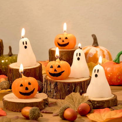 Halloween Fun Scented Candles - Handmade Decor for Home