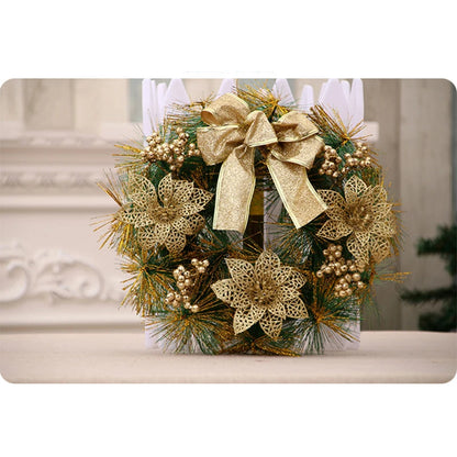 Christmas Wreath - Elegant Seasonal Decor - Decorative Wreath for Home & Holiday