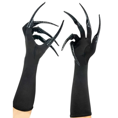 Scary Long Nails Gloves Cosplay Party Costume