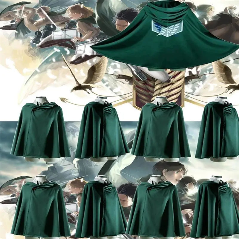Japanese Hooded Cape Scout Corps Costume