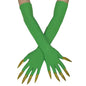 Cool Halloween gloves Green Ghost claws