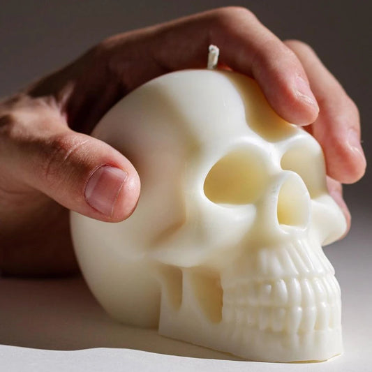3D Skull Candle Silicone Mold