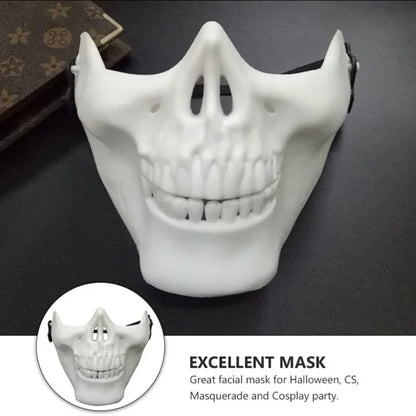 Half Face Skeleton Mask