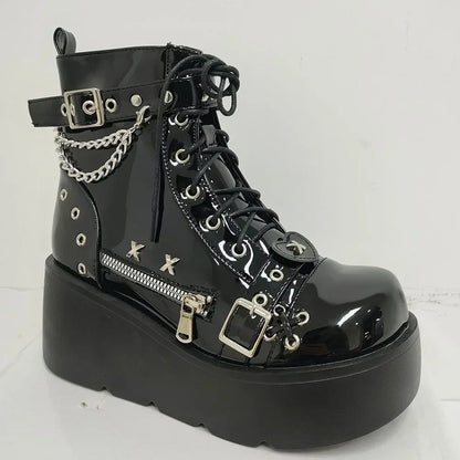 New Gothic Style Boots Platform Vampire Cosplay