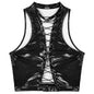 Women Leather Vest Gothic Steampunk