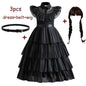 Wednesday Adams Cosplay for Girls Costume 2025