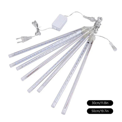 30cm /50cm Waterproof Meteor Shower Rain 8 Tube LED String Lights