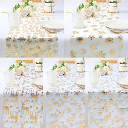 Golden Table Runner