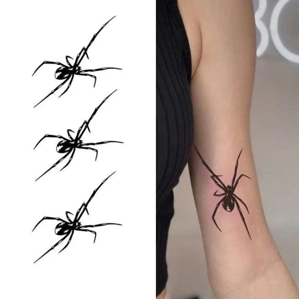 Spider Waterproof Temporary 3D Tattoo