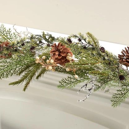 Christmas Wreath - Elegant Seasonal Decor - Decorative Wreath for Home & Holiday