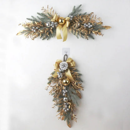 Christmas Wreath - Elegant Seasonal Decor - Decorative Wreath for Home & Holiday