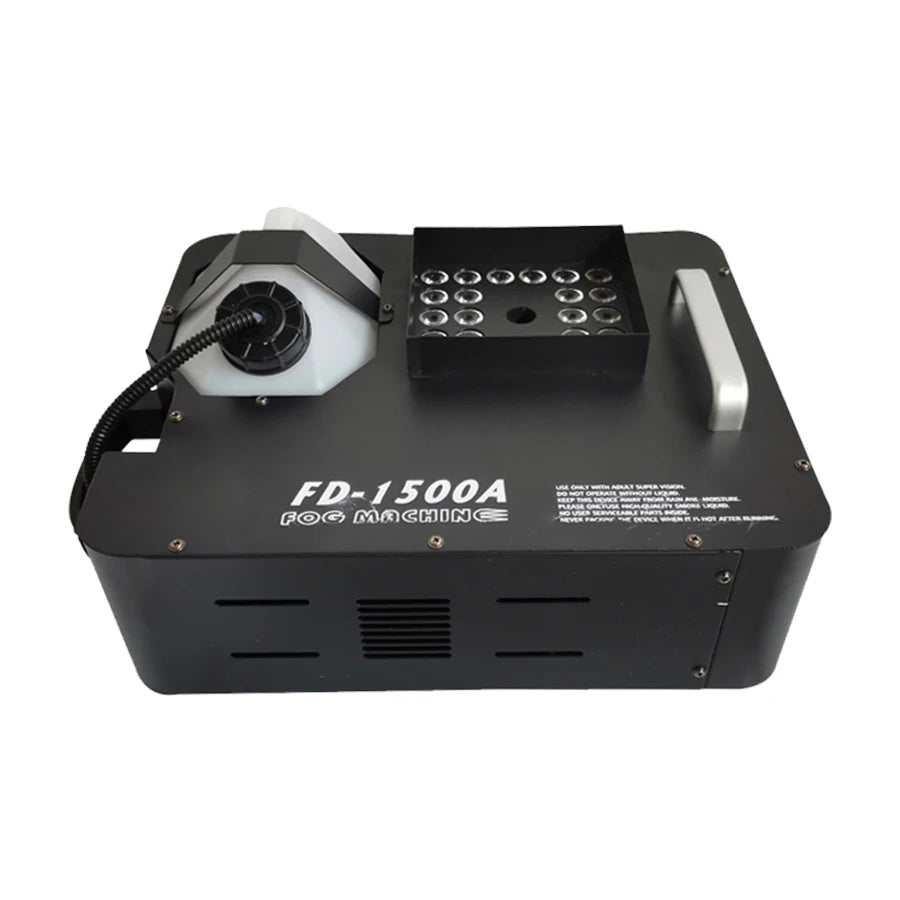 1500W Fog Smoke Machine DMX RGB 24LED Stage Light