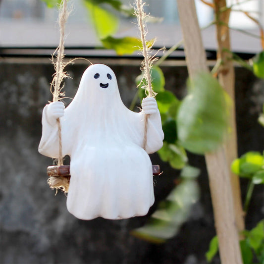 Halloween Decorations Ghost Figurines