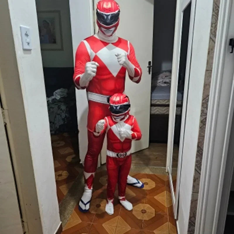 Adult Morpher Superhero Samurai Sentai Shinkenger Rangers