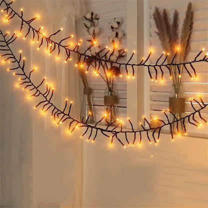 30M 2000 LED Cluster Christmas String Lights