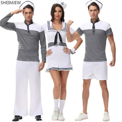 Halloween Adult Nautical Sailor Costumes