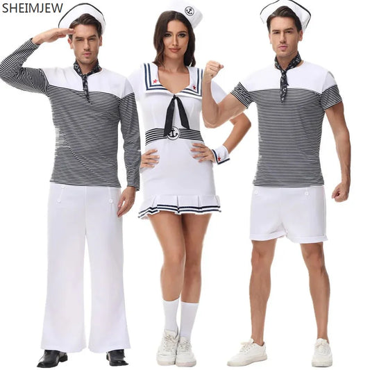 Halloween Adult Nautical Sailor Costumes