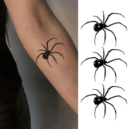 Spider Waterproof Temporary 3D Tattoo