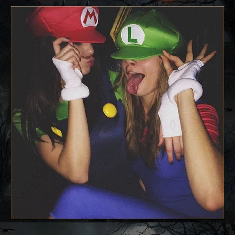 Adults Game Super Luigi Bors Cosplay Hats