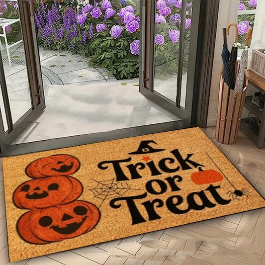 Jack-o'-lantern Halloween Doormat Door Mat