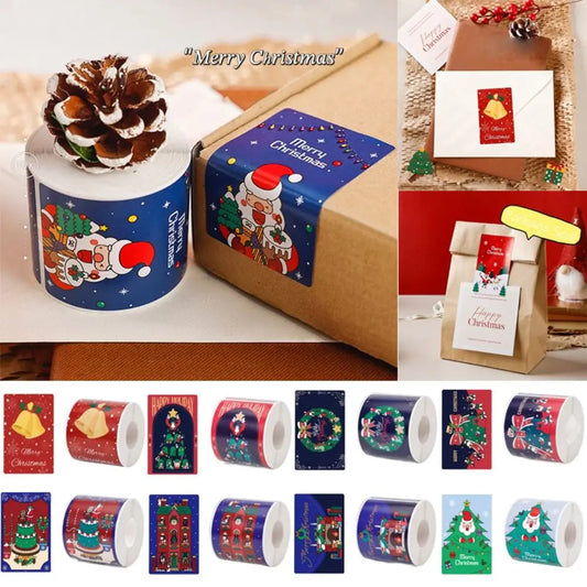 200PCS Cartoon Pattern Gift Wrapping Decals