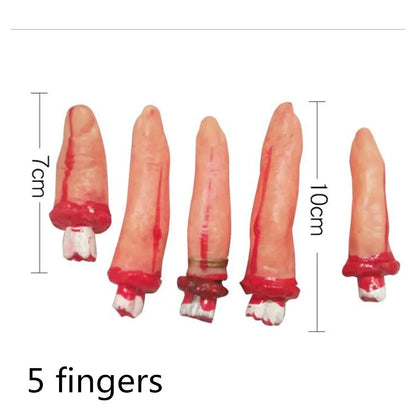 Halloween Horror Props Bloody Handger Leg Foot Brain Heart Halloween Supplies