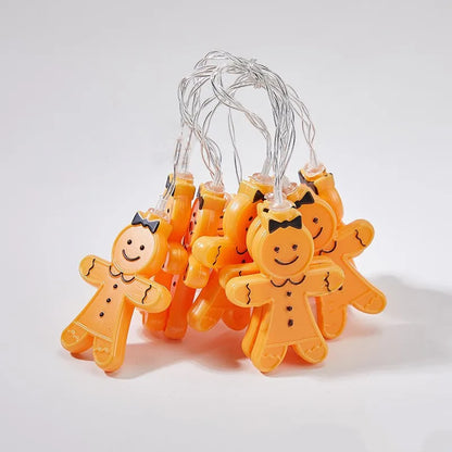 Gingerbread Man String Lights Christmas Decorations