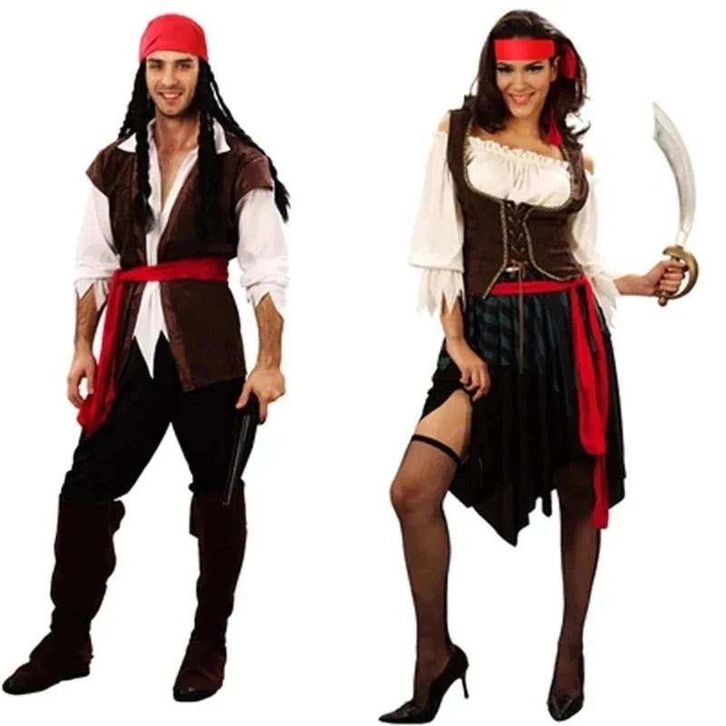 Pirate Pirates of the Caribbean Jack Sparrow Costume