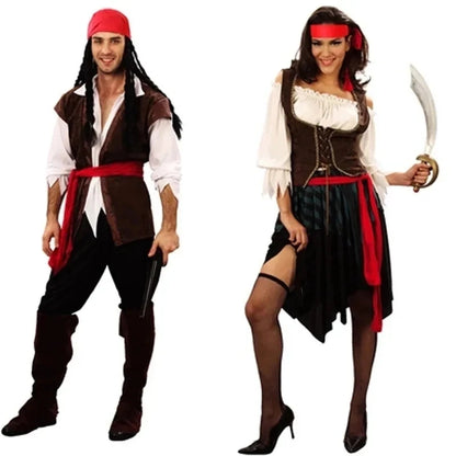 Pirate Pirates of the Caribbean Jack Sparrow Costume