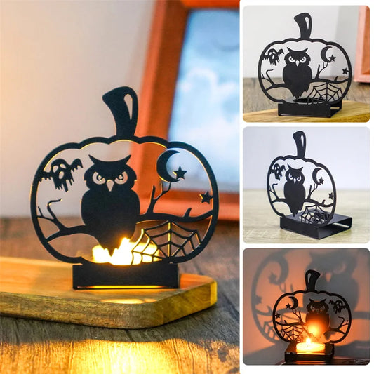 Spooky Halloween Candle Holder Decoration