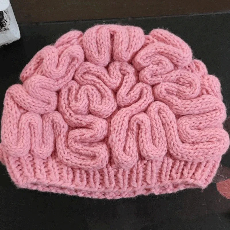 Brain Shaped Beanie For Adults and Children