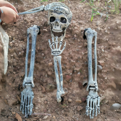 Skeleton Coming Out of the Ground