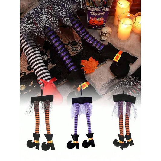 Plush Filled Witch Legs for Wrath Car