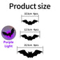 LED Bats Spider Decor - Glow-in-the-Dark 3D