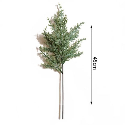 Elegant Seasonal Decor - Green Artificial Pine Branch Christmas Tree