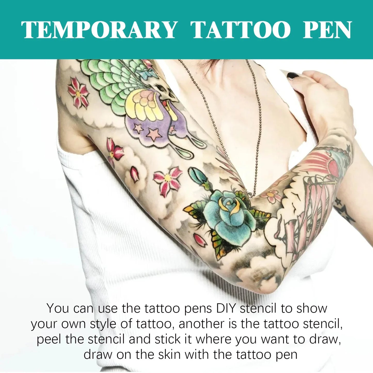 Temporary Tattoo Face Body Painting Pen