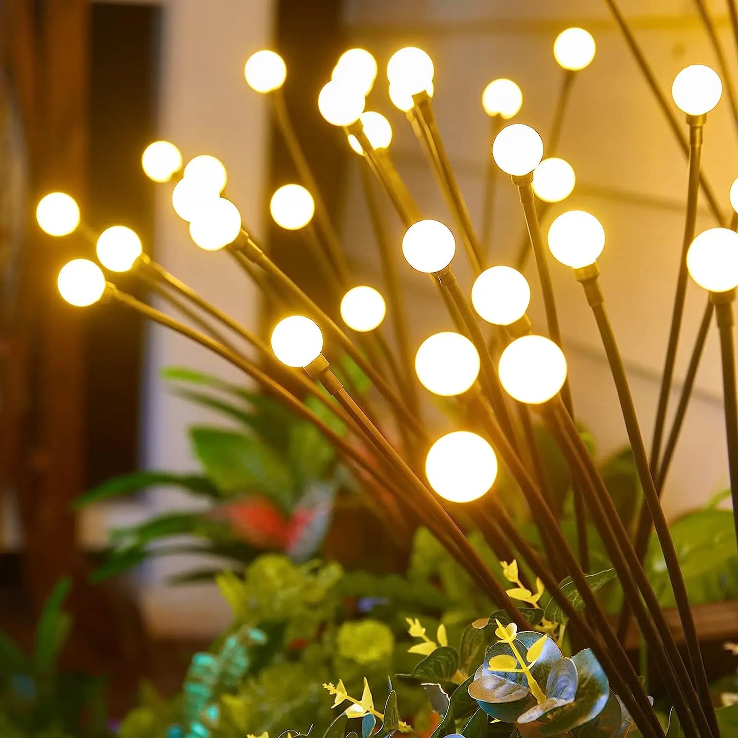 8 LED Solar Garden Lights - Elegant Seasonal Piece