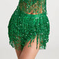 Latin Dance Hula Short Skirt Dress