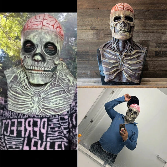 Props Horror Headgear Cosplay Latex Mask