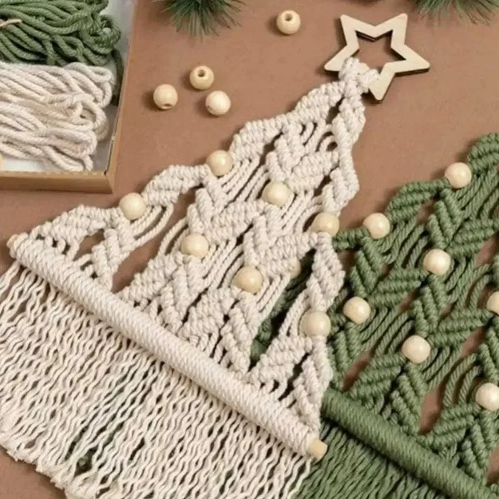 1pc Cord Macrame Kit Woven Xmas