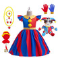 Kids Pomni Cosplay Costume