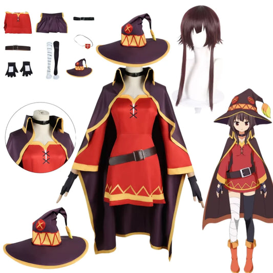 Anime Megumin Cosplay Costume