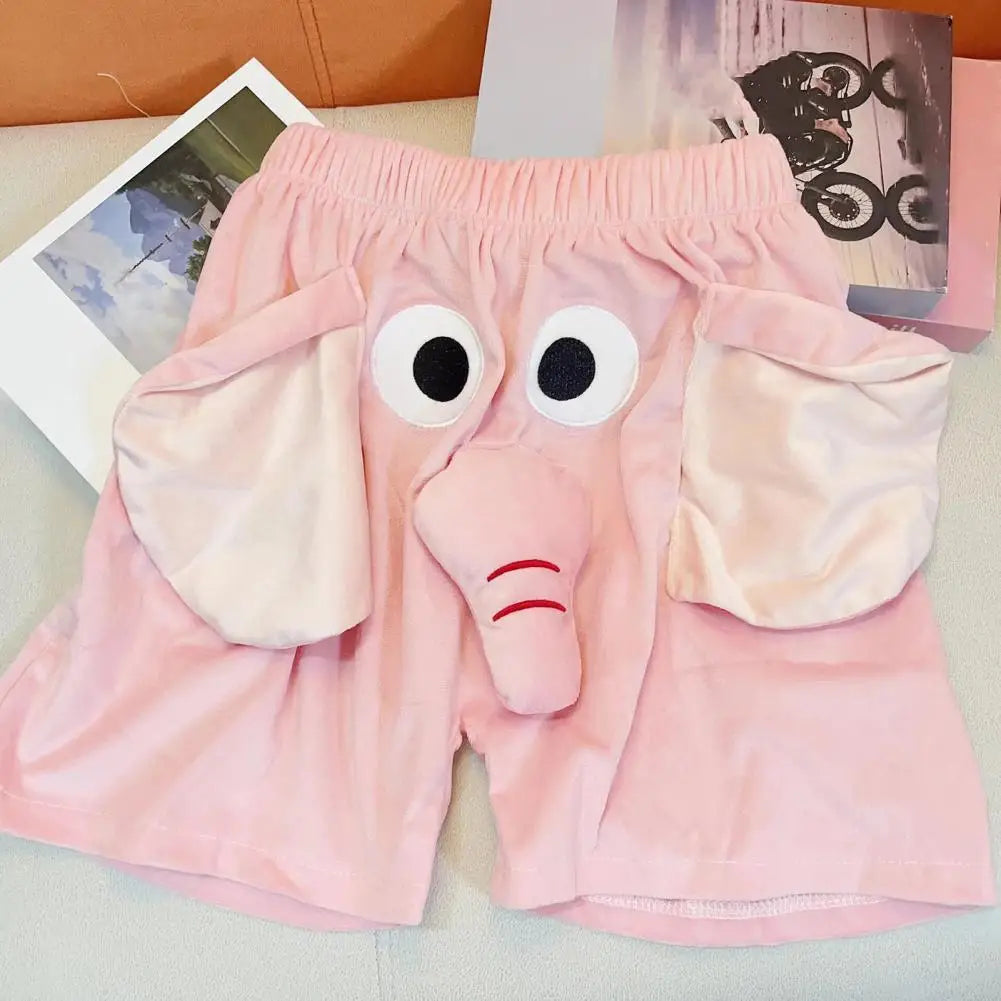 Men Pajamas Pants Cartoon Elephant