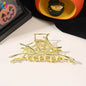 1Pcs Halloween Black Spider Hair Claw Clips