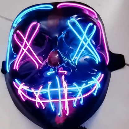 LED Dual Color Glowing Masks