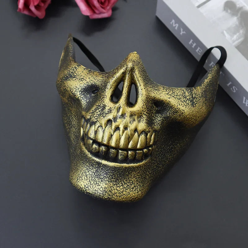 Half Face Skeleton Mask